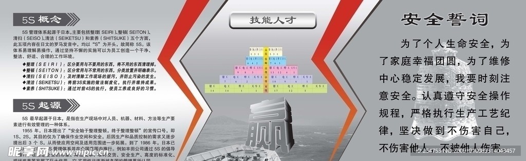 企业文化展板