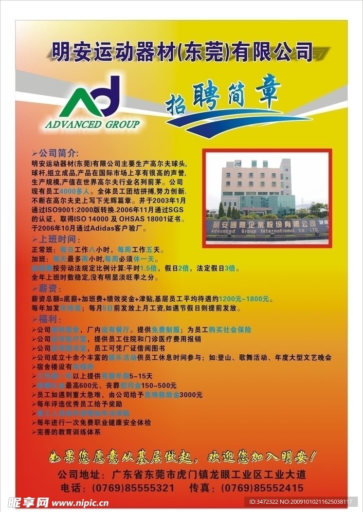 招聘 海报 展板