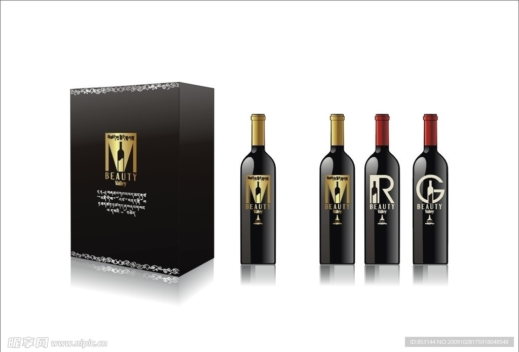 红酒包装设计