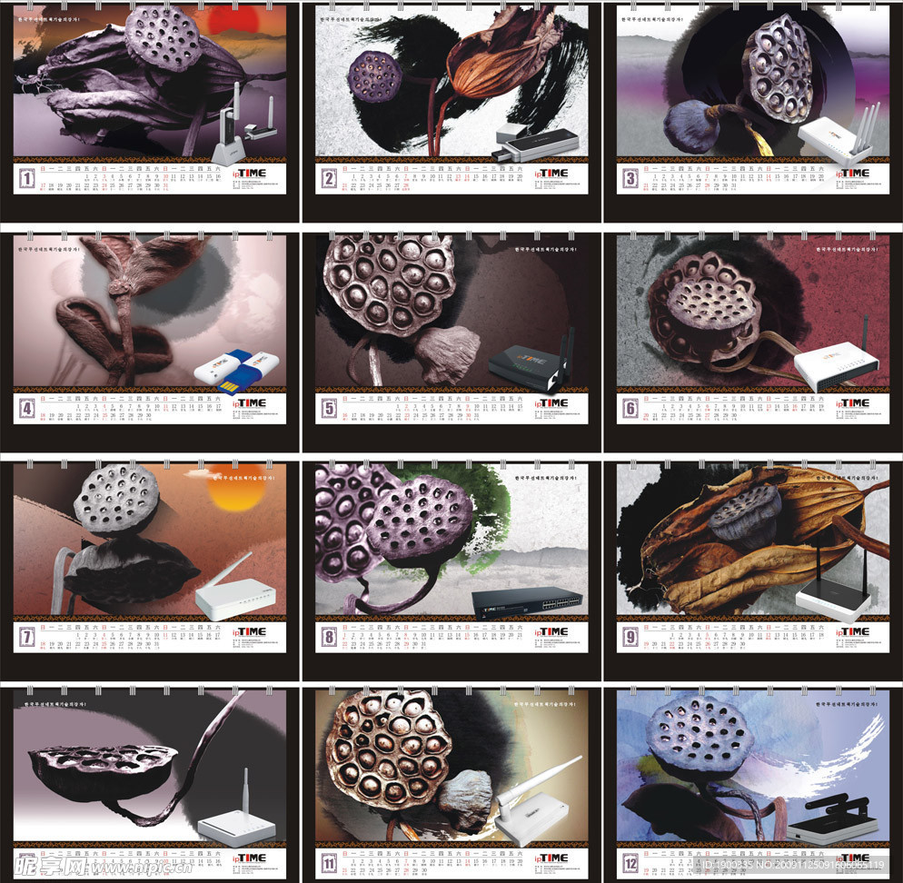 精品2010年台历挂历农历