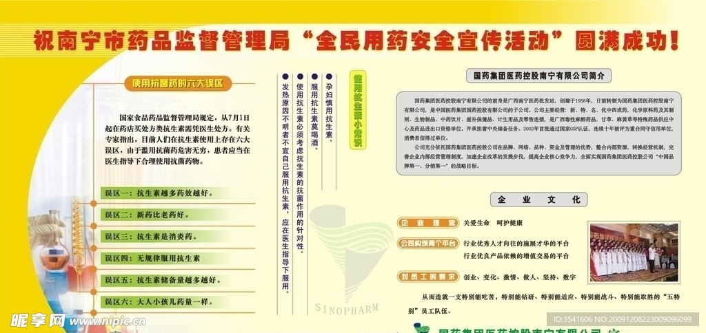 医药展板