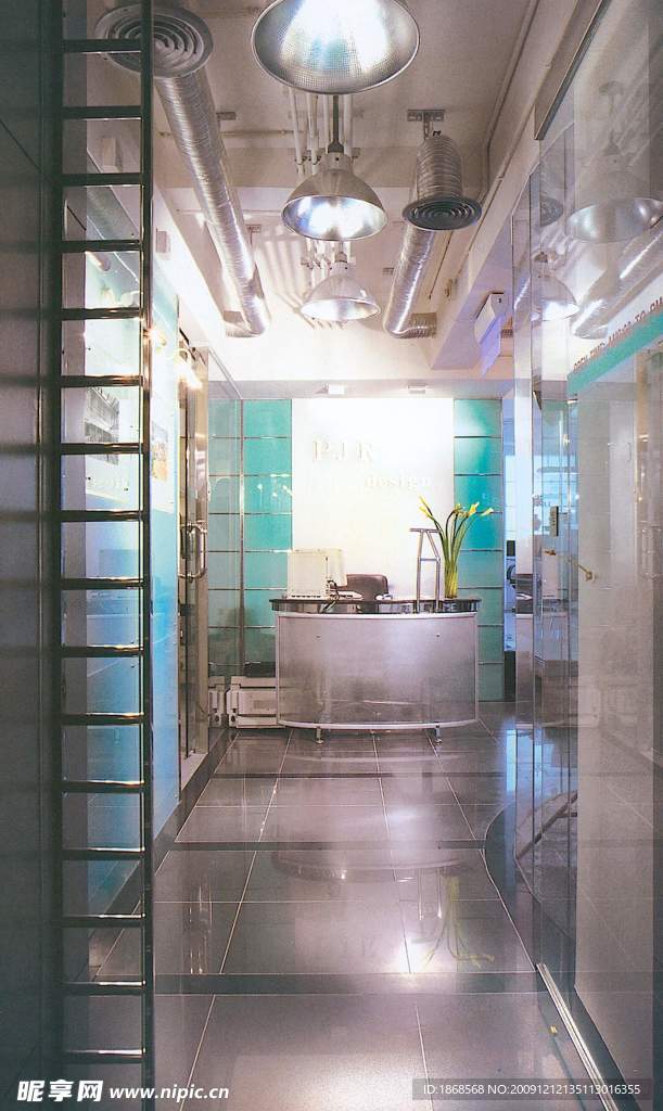 3D素材图 公司前台设计 效果图设计