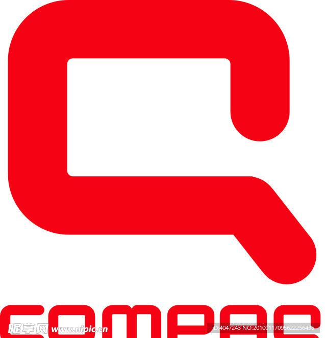 COMPAQ电脑标志