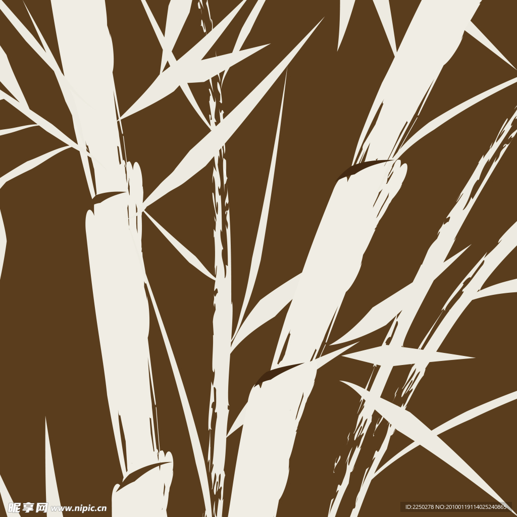 无框画 素材 抽象系列 竹子
