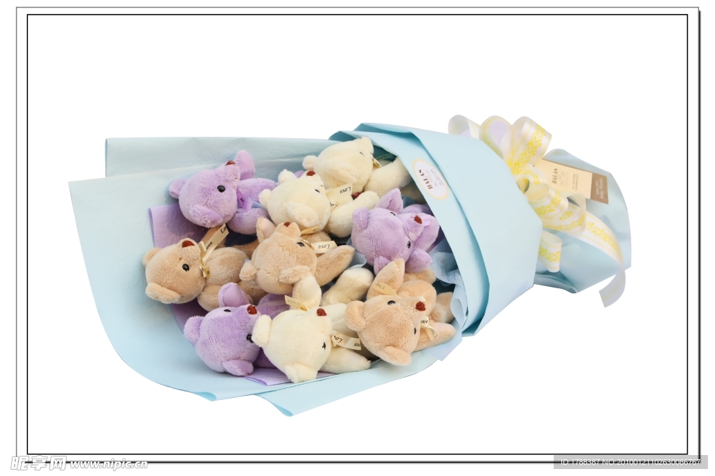 卡通花束 情人节礼物 创意礼品 时尚礼品