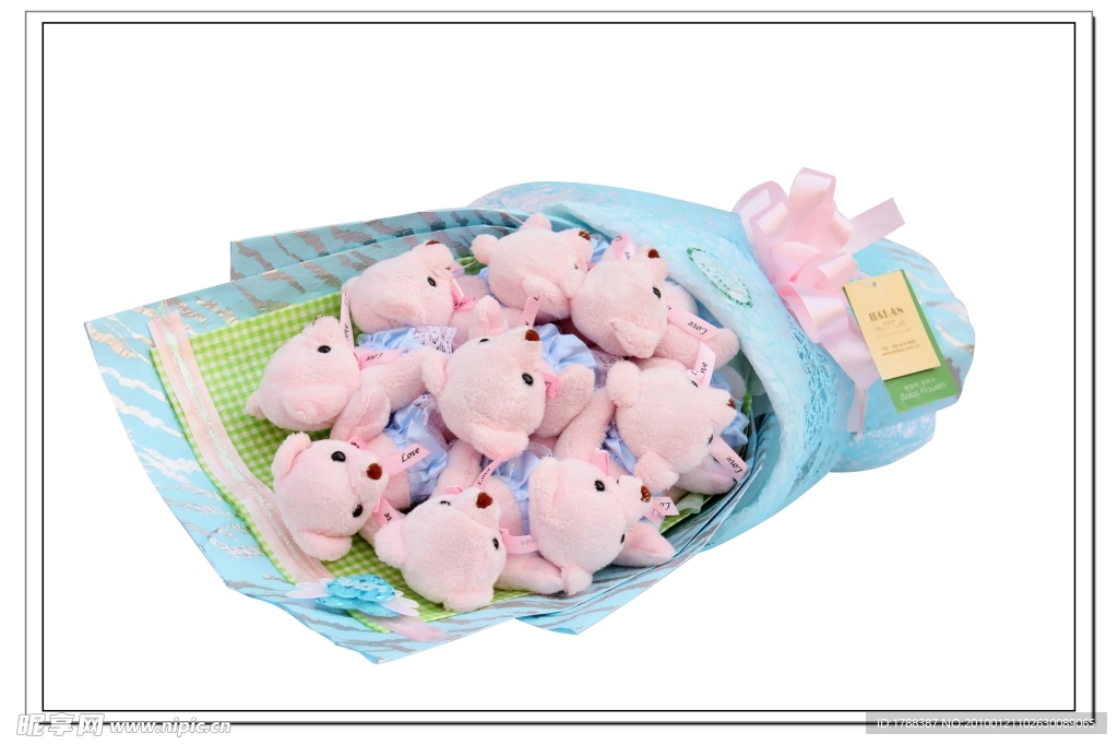 卡通花束 情人节礼物 创意礼品 时尚礼品