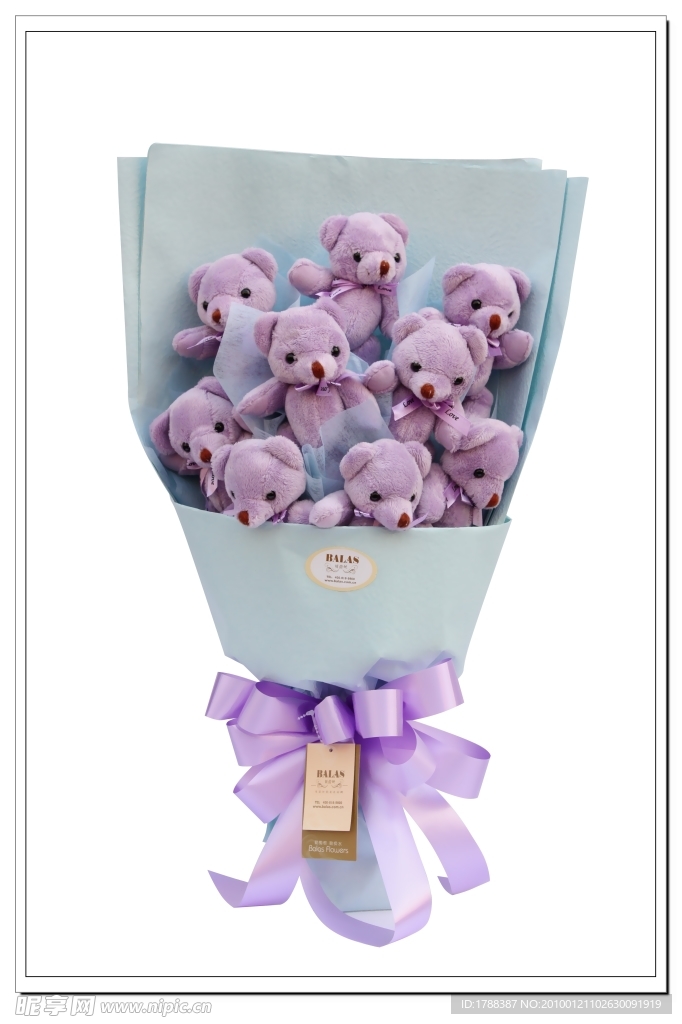 卡通花束 情人节礼物 创意礼品 时尚礼品