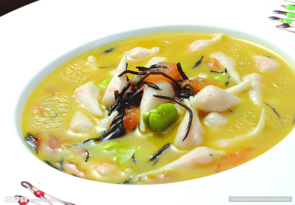 特色自制鱼籽黑龙菜