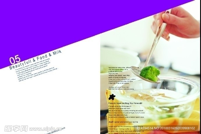 食品画册版式