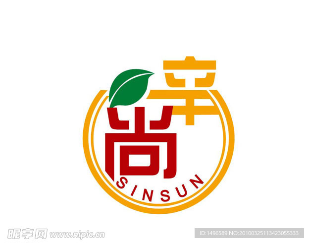 辛尚阁时尚餐饮LOGO设计