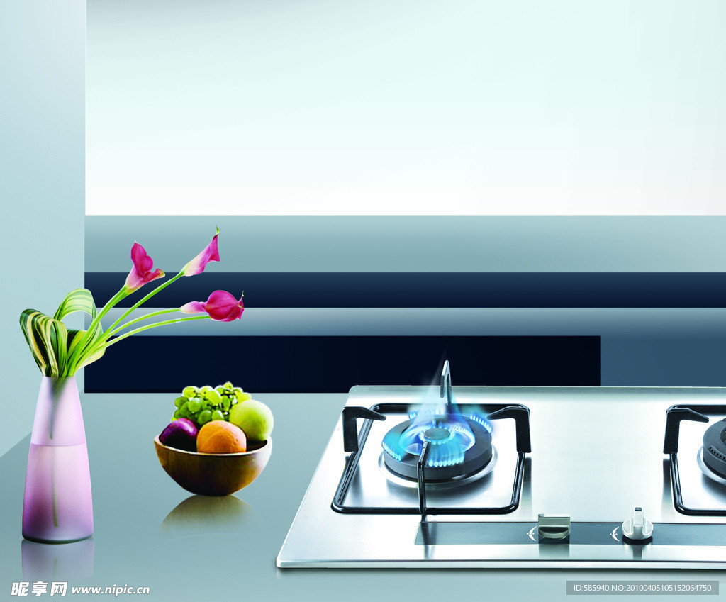 燃气灶画册效果图