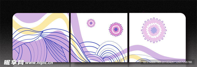 无框画设计（矢量可编辑）