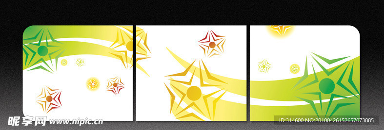 无框画设计（矢量可编辑）