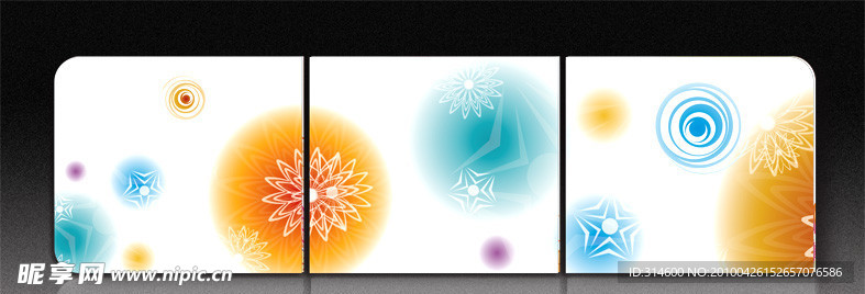 无框画设计（矢量可编辑）