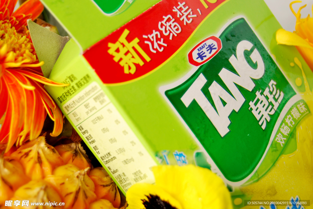 摄影图片 菊花 绿色包装