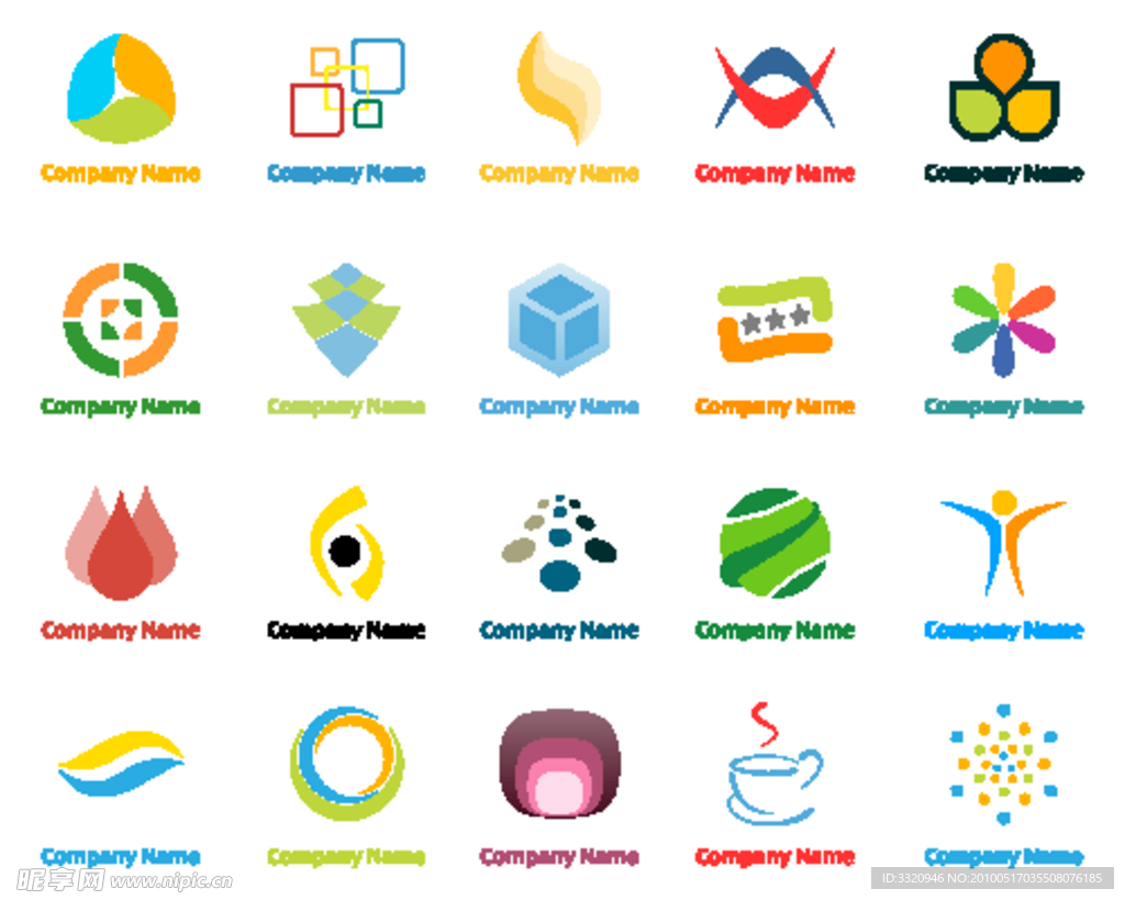图形logo模板