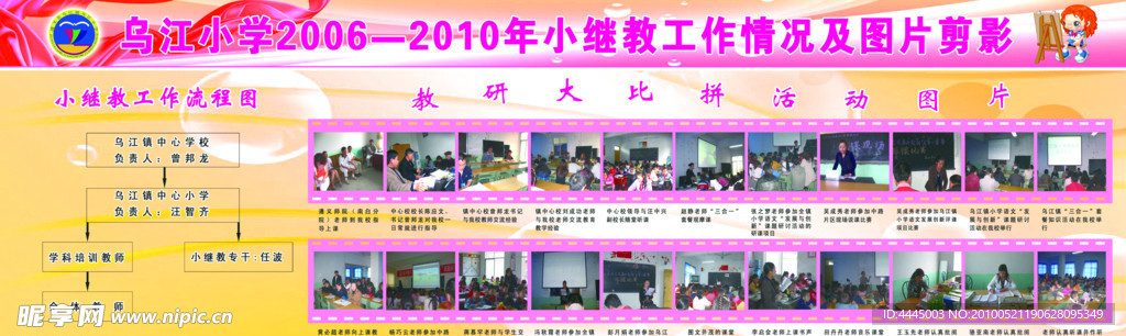 小学学校展板