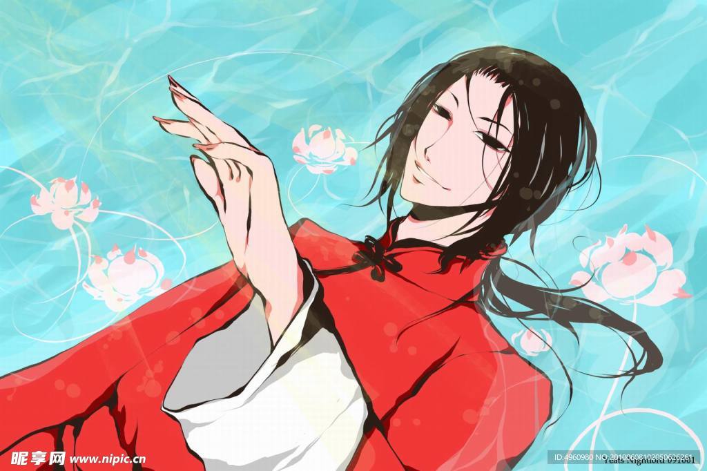 中国风水韵男子