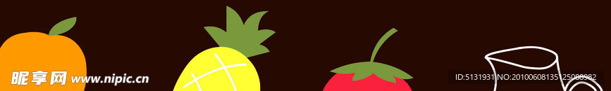 水果 图标 插画