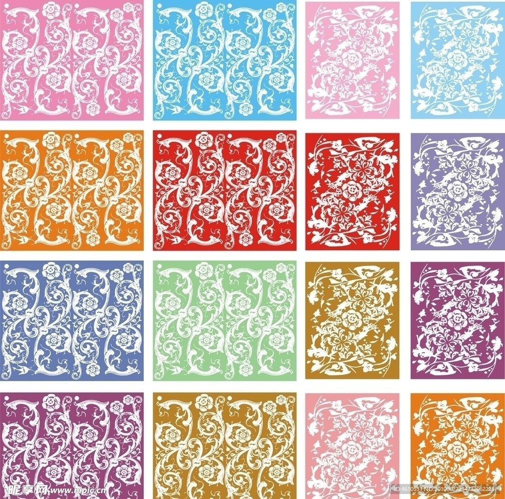 花纹矢量图