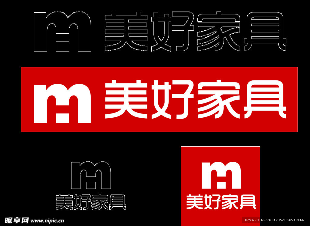 美好家具标志
