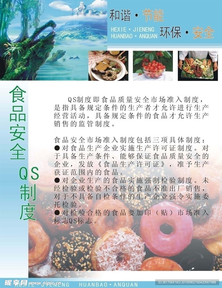 节能环保展板设计