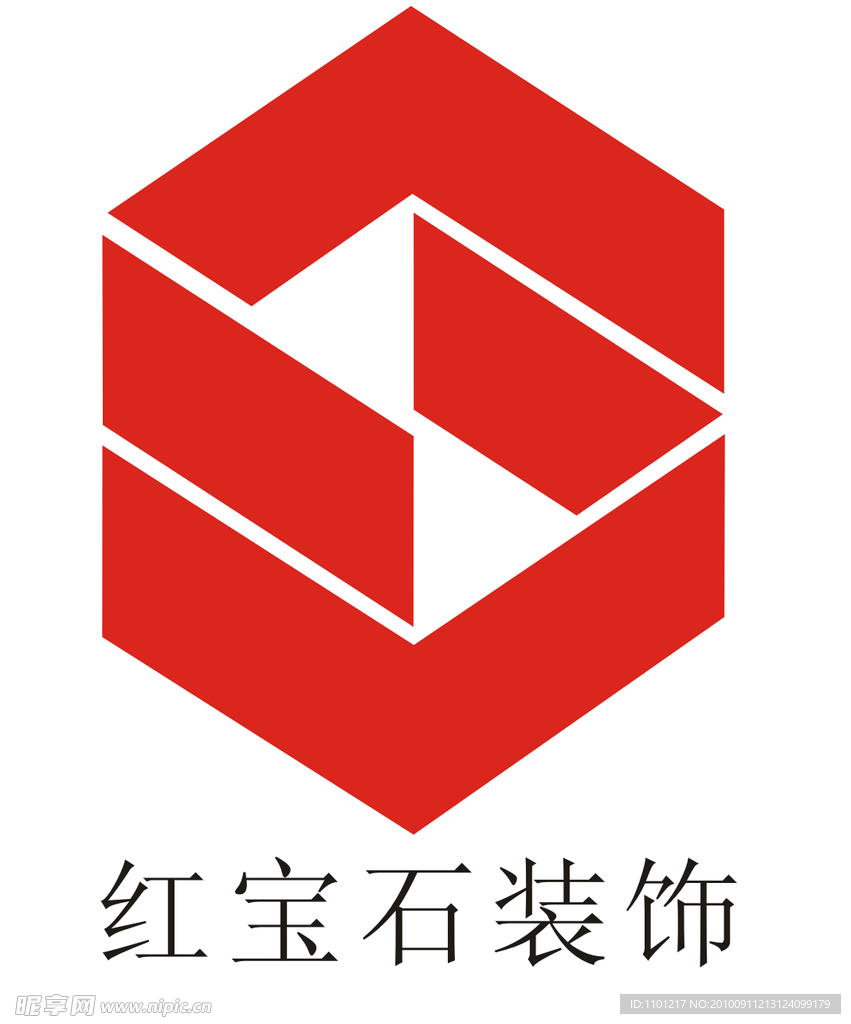 红宝石装饰标志