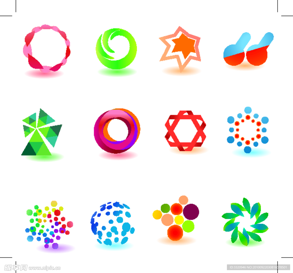 图形logo模板