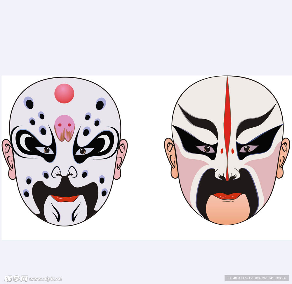 京剧脸谱