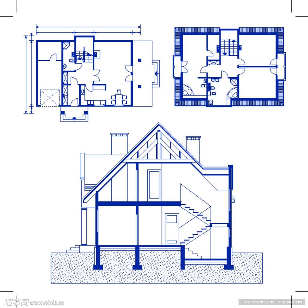 室内设计图 工程建筑图