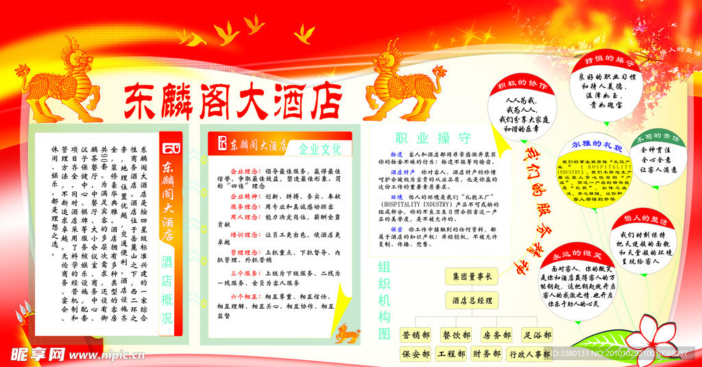 企业文化板