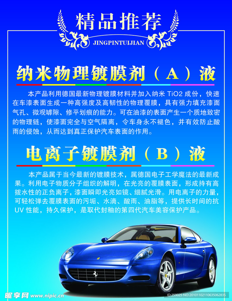 汽车美容装饰知识系列展板