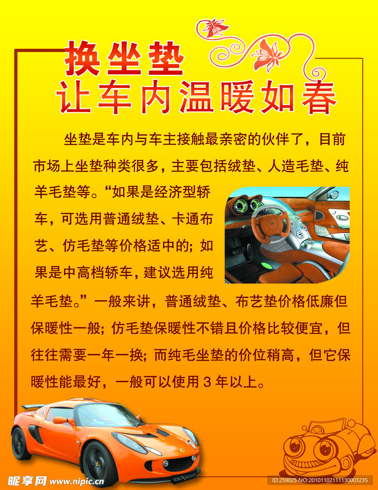 汽车美容装饰知识系列展板