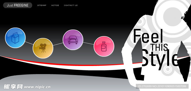 时尚flash片头(fla源文件)