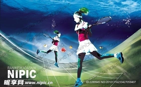 网球海报