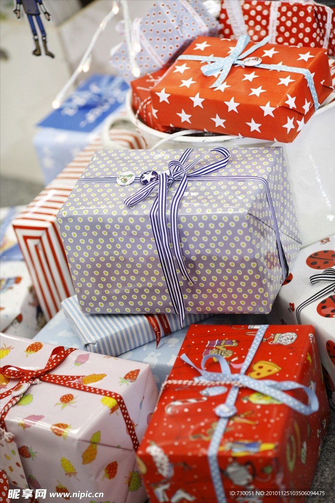 圣诞节 新年 礼物 礼盒