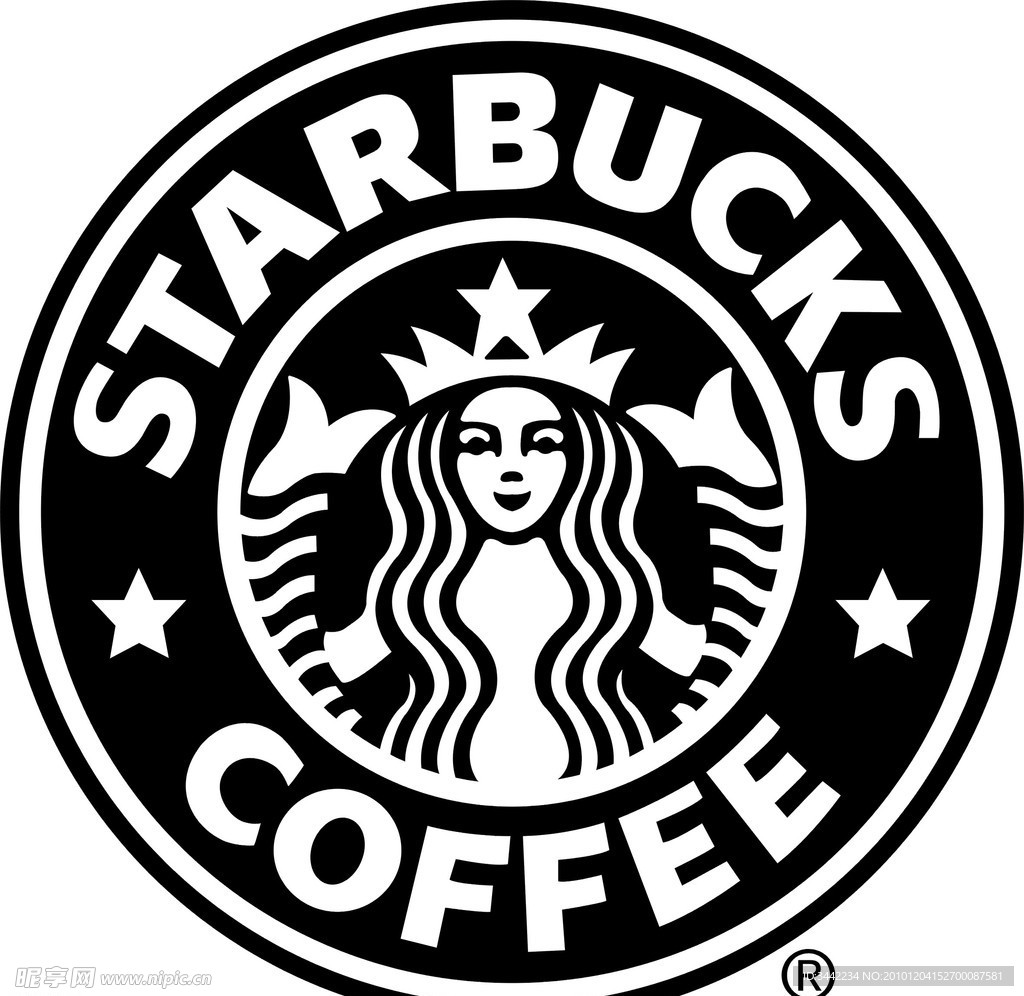 星把克咖啡 LOGO 标志