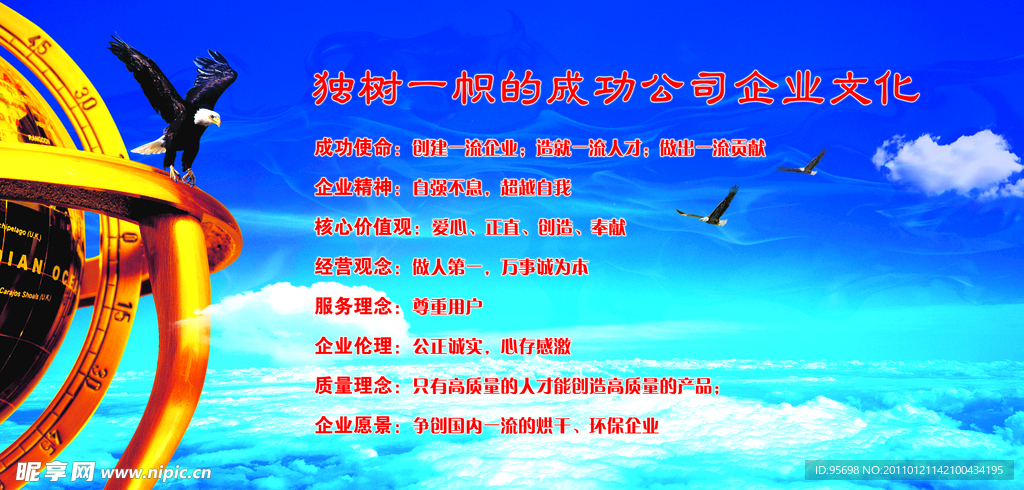 企业文化展板设计