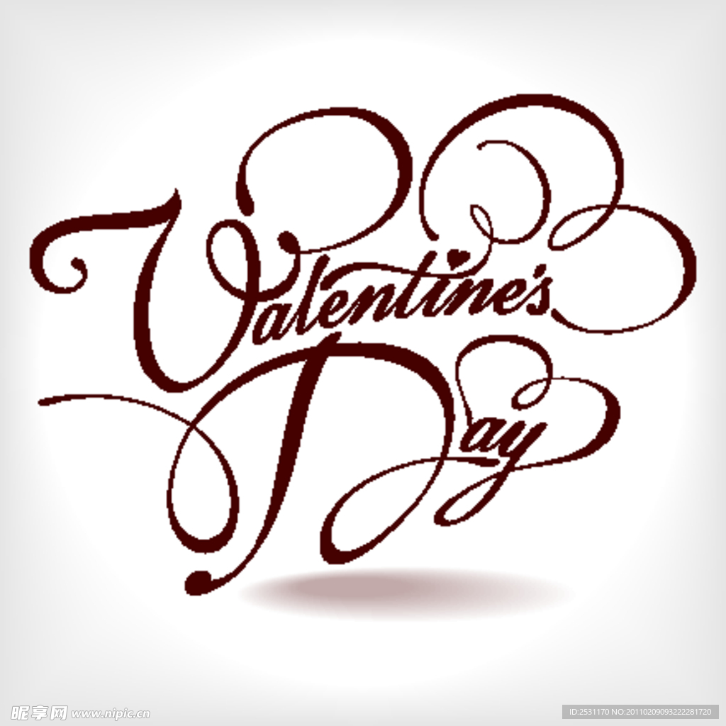 浪漫情人节元素矢量素材