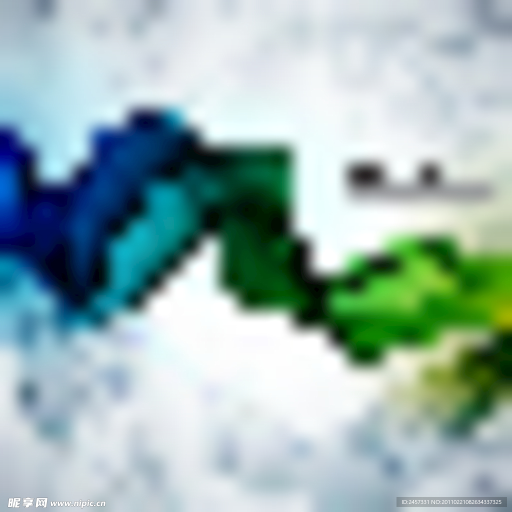 流畅动感丝带烟雾背景