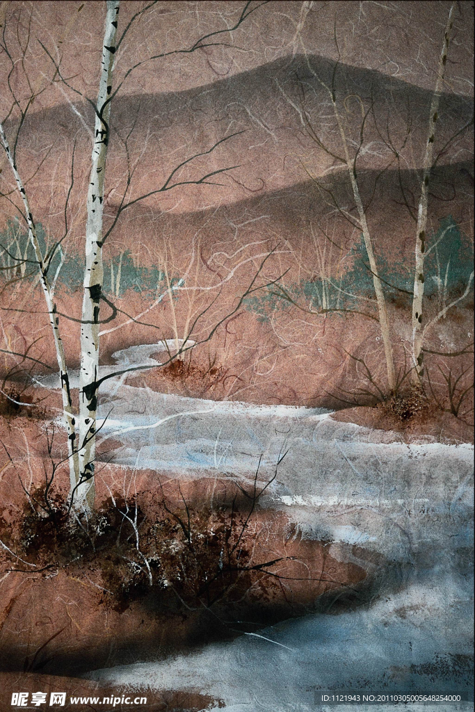 水彩风景画