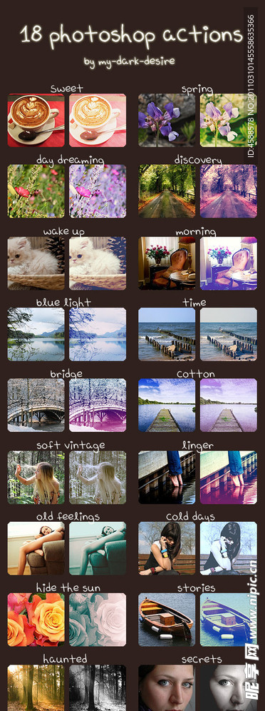 影楼婚纱人物PS调色动作