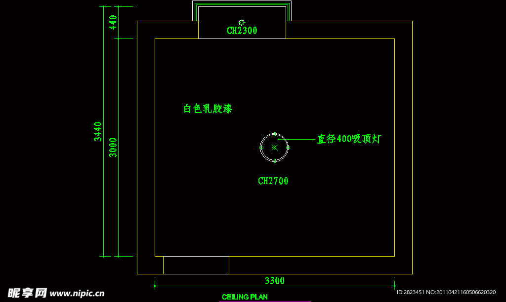 CAD之吧台收银台服务台设计