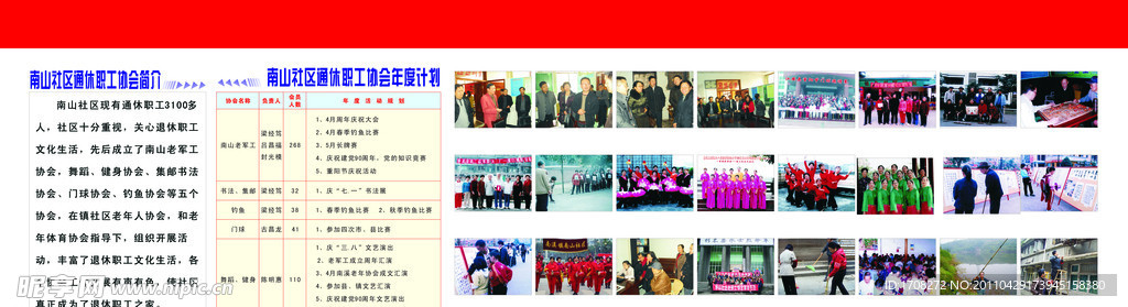 社区宣传展板