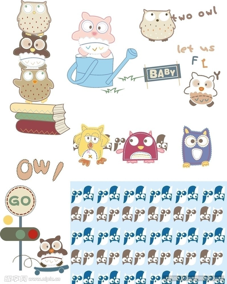 童装卡通印花图片