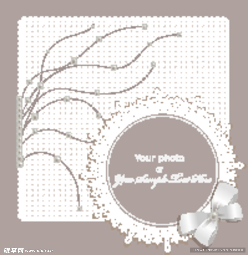 婚纱婚礼相框边框