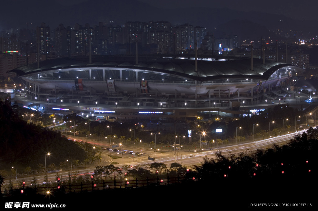 城市高清夜景