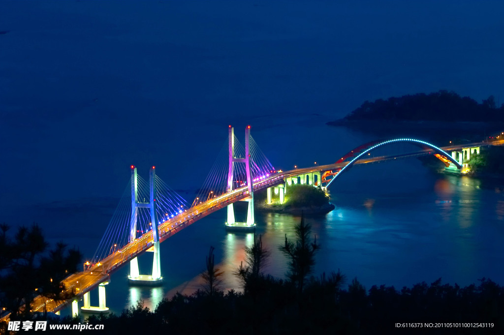 城市高清夜景
