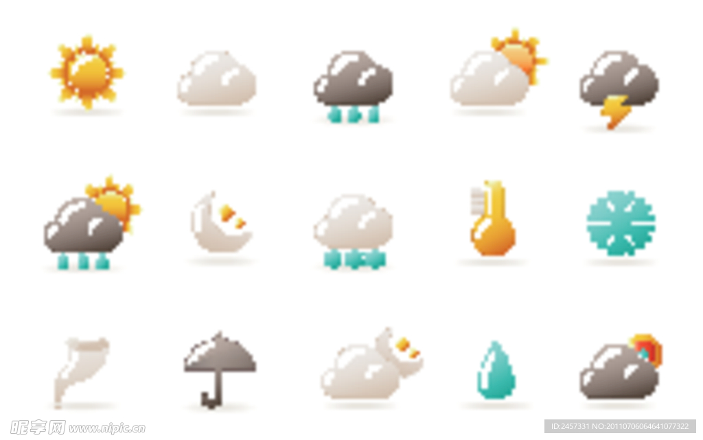 天气图标矢量