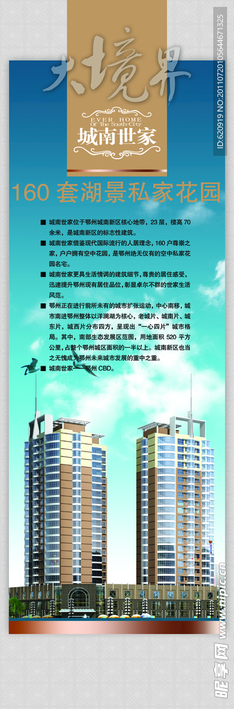 房地产室内展板